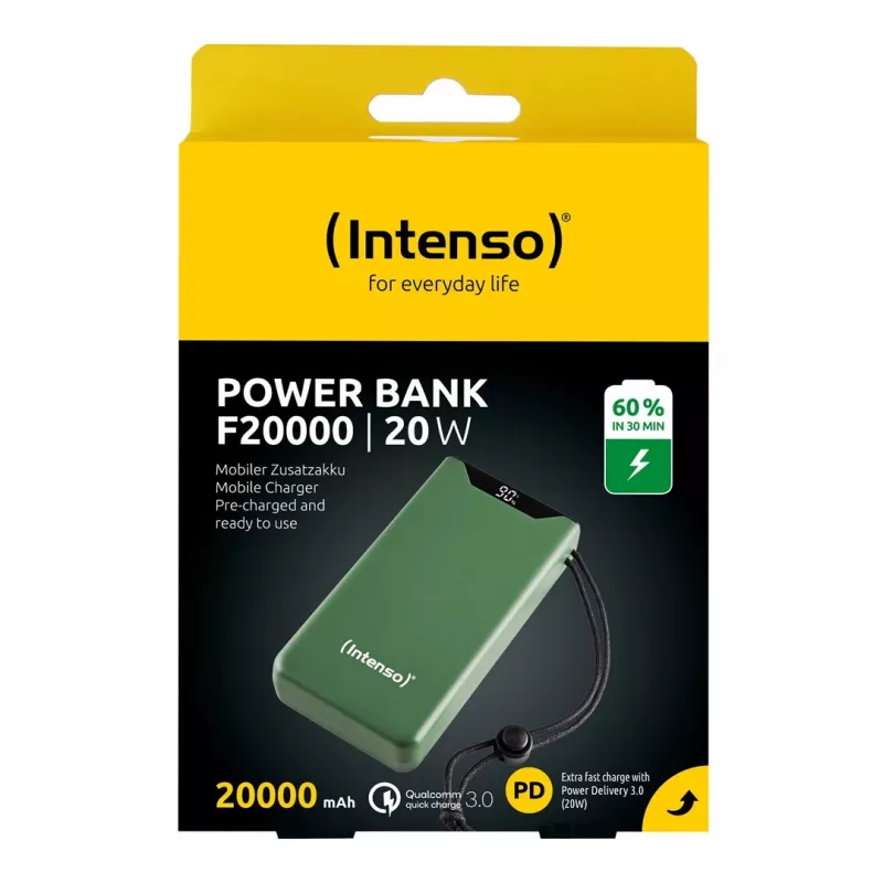 Intenso 7332057 Powerbank Lithium-Polymer (LiPo) 20000 mAh Grün