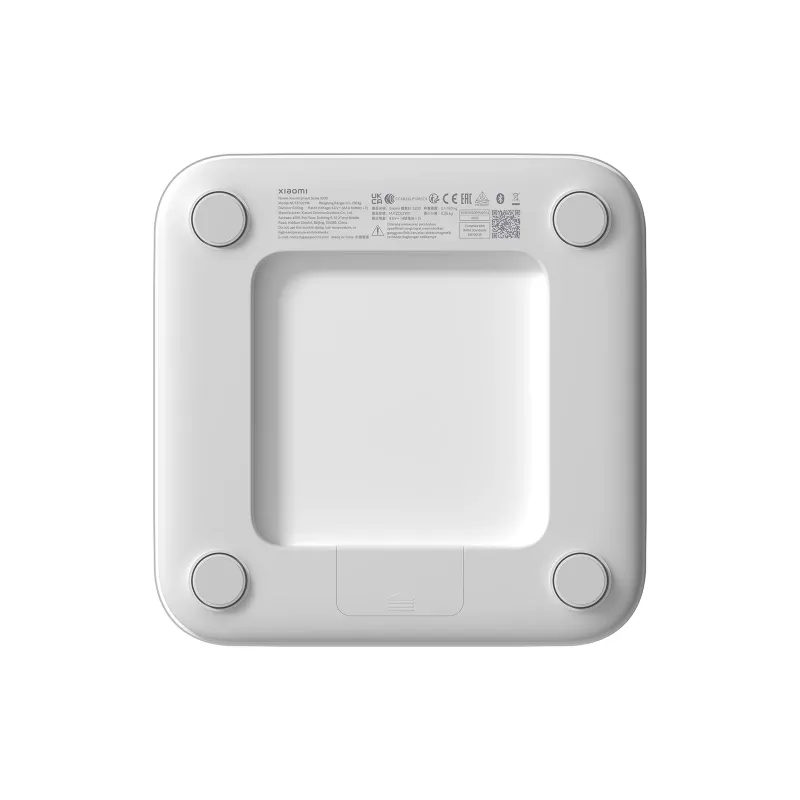 Elektronische Körperwaage Xiaomi Smart Scale S200 – max. 150 kg, Genauigkeit 50 g, 280×280×24,5 mm, weiß
