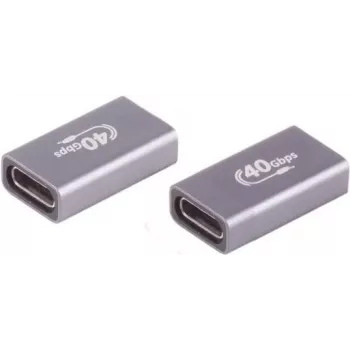 USB-C-Steckverbinder ShiverPeaks 13-60003 40 Gbit/s Metallgehäuse, einseitiger Daten-/Ladeanschluss