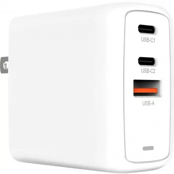Ladegerät Creative Labs 67W GaN 1x USB-A 2x USB-C PD — 67W Gesamtausgangsleistung, GaN-Technologie