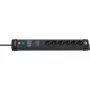 Power Extension Brennenstuhl 1951160402 5m 6 AC Outlets Indoor Schwarz