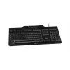 CHERRY KC 1000 SC Tastatur USB QWERTZ Schweizer Schwarz