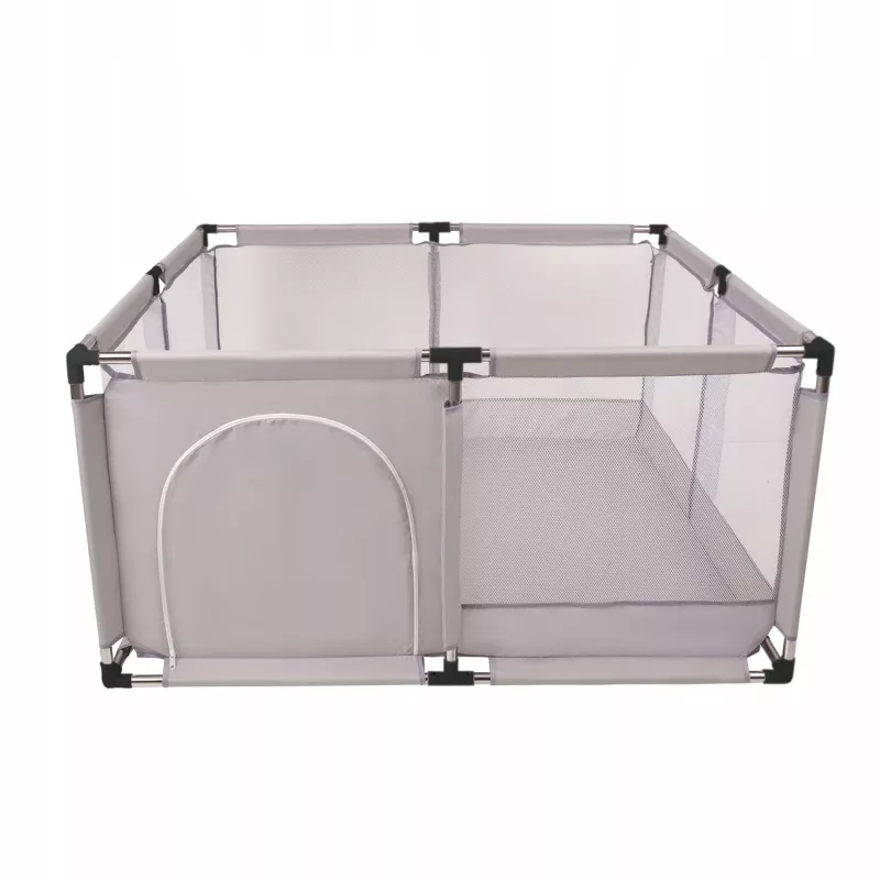 Extralink Kids Playpen, Dry Pool Spielplatz für Kinder, faltbar 126x126cm Bällebad k-458