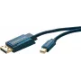 ClickTronic 70737 1m DisplayPort Mini DisplayPort Blau DisplayPort-Kabel (70737)