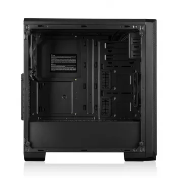 PC-Gehäuse MODECOM Oberon Pro Midi Tower, gehärtetes Glas, microATX/ATX, 7 Steckplätze, 395 mm GPU, 2x3,5 Zoll + 3x2,5 Zoll Schächte, USB 3.2 Gen1