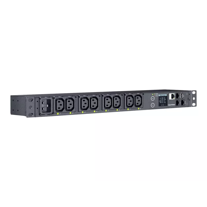 CyberPower PDU41005 Power Distribution Unit (PDU) 8 AC-Ausgänge 1U Schwarz