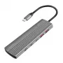 Ultra-slimmer USB 3.2 Hub 2xUSB-A, 8xUSB-C, PD, 100W
