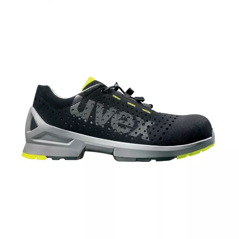 Sicherheitsschuhe Uvex 8543.8 S1 SRC Herren Erwachsene Schwarz PU Mikrovelours