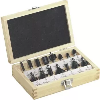 Router Set Metabo 631039000 — 15-teiliges Fräszubehör-Set