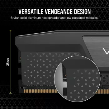 VENGEANCE® 48GB (2x24GB) DDR5 DRAM 7000MT/s CL36 Speicherkit