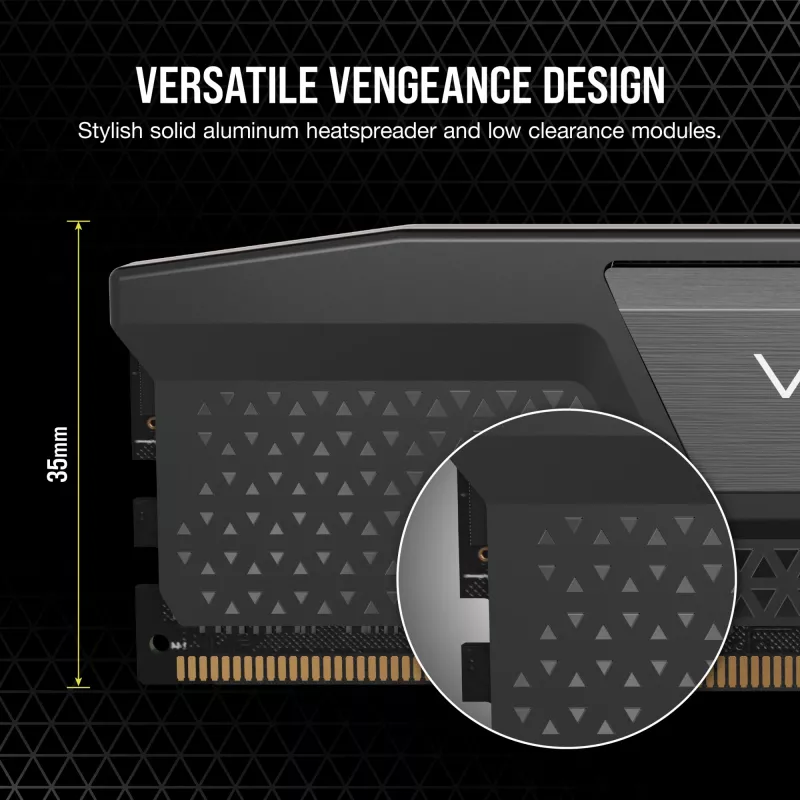 VENGEANCE® 48GB (2x24GB) DDR5 DRAM 7000MT/s CL36 Speicherkit