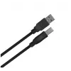 Lanberg CA-USBA-11CC-0010-BK USB-Kabel 1 m 2.0 USB B Schwarz