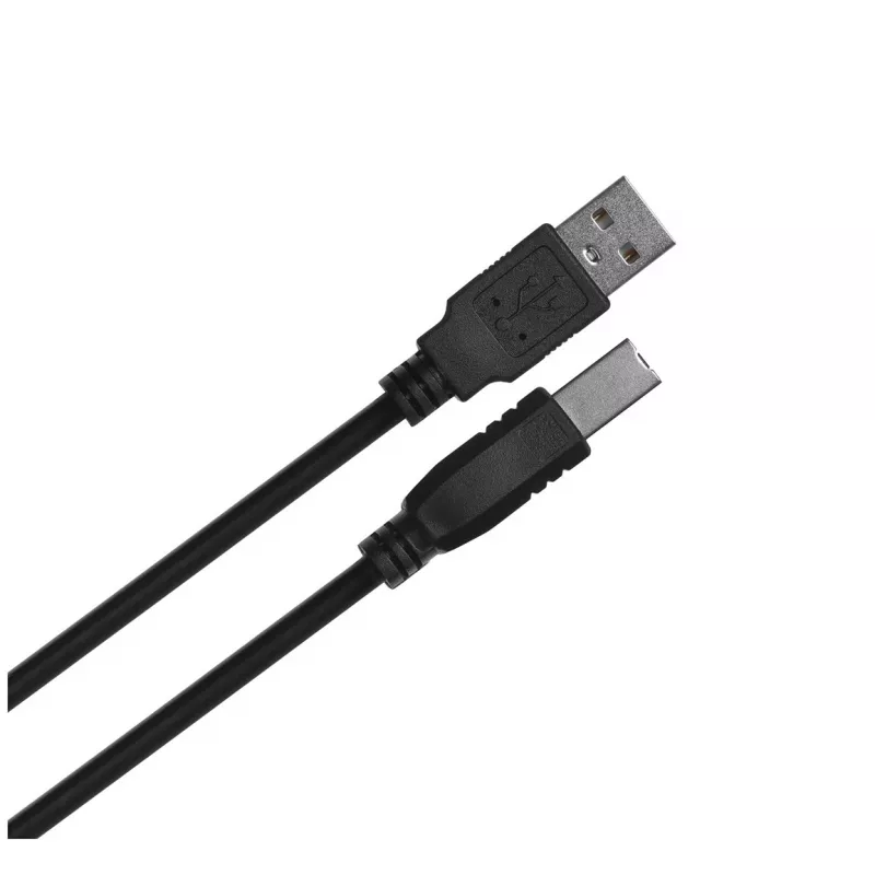 Lanberg CA-USBA-11CC-0010-BK USB-Kabel 1 m 2.0 USB B Schwarz