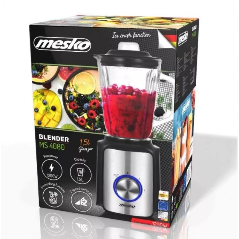 Mesko MS 4080 Mixer 1,5 L Standmixer
