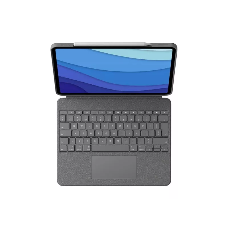 Logitech Combo Touch Tastatur QWERTZ Deutsch Smart Connector Graphit