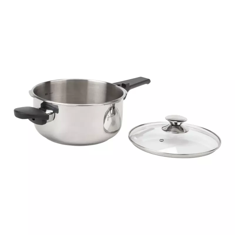 Kochtopf-Set Jata HOLL2547 — Edelstahl-Topf- und Pfannen-Set (Modell HOLL2547)