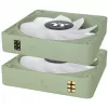 Thermaltake CT140 EX Reverse ARGB 140mm Lüfter 3er-Pack - Matcha-Grün