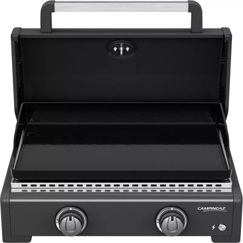 Gas Plancha Campingaz Onyx 2 2217205 — 2-Flammen-Plancha mit gusseiserner Kochfläche