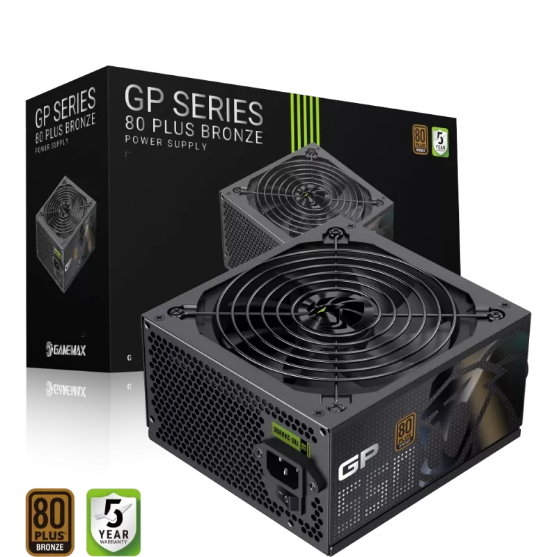 Gamemax Netzteil, 80 PLUS, Bronze | GP 550B | 550 W