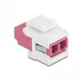 Keystone-Modul LC Duplex Buchse auf LC Duplex Buchse DeLOCK 86818