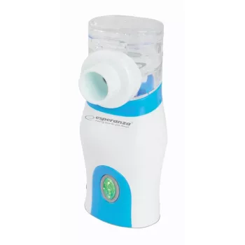 Tragbarer Inhalator ESPERANZA ECN005 — kompakter Taschenvernebler, 0,2 ml/min, 21 dB, USB, 2×AA