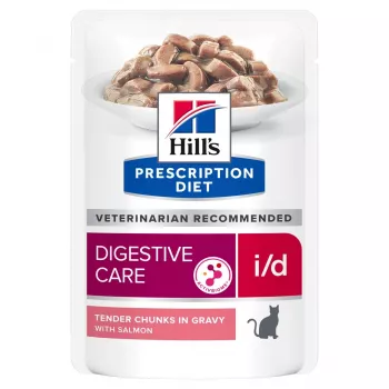 HILLS Prescription Diet Digestive Care i/d Feline mit Lachs - Nassfutter für Katzen - 85g