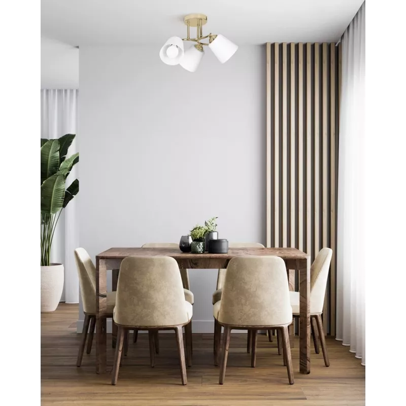 Activejet AJE-EMILY 3P GOLD E27 Pendelleuchte 3x40W