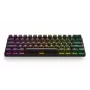 Mechanische Gaming-Tastatur STEELSERIES Apex Pro Mini Wireless — 60% Formfaktor, USB + RF Wireless + Bluetooth, QWERTY US, Schwarz