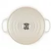 Le Creuset Signature Bräter rund 26cm Meringue (21177267164430)