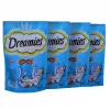 Katzenleckerli Dreamies Cheese, Chicken, Salmon Sortiment 12×60 g — fleischhaltige feste Snacks, Protein 31%, Fett 21%