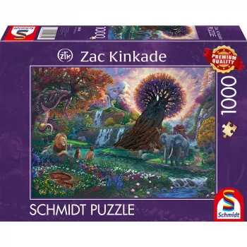 Schmidt Spiele Puzzle, Zac Kinkade, The Garden of Eden, 1000 Teile