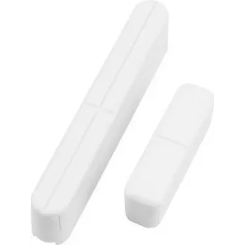 Tür-/Fensterkontakt Olympia 6102, weiß, AAA-Alkalibatterie, 15×22,5 mm, 32,5 g