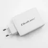 Ladegerät QOLTEC 100W GaN USB-C Dual PD 5–20V 1,5–5A, 2×USB-C