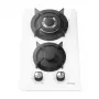 ISEASY MGBG-312A Gaskochfeld, 2 Brenner (weiß)