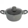 Induktions-Granitkochtopf mit Deckel Ballarini Murano - 2.8 ltr