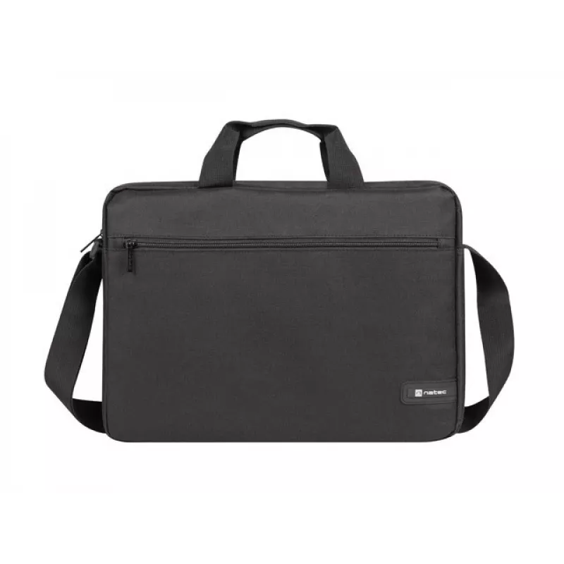 Aktentasche NATEC Wallaroo 39,6 cm (15,6 Zoll) — Polyester-Laptop-Aktentasche, geeignet für 15,6-Zoll-Bildschirme, Schwarz