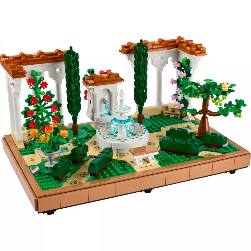 LEGO ICONS 10359 Springbrunnen-Garten