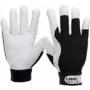 Arbeitshandschuhe Cimco 141245, schwarz/weiß, Größe L, 2 Stück