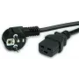 Netzkabel Schwarz VALUE 19.99.1553 3 m CEE7/7 C19 Kupplung