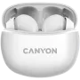 Canyon TWS-5 Bluetooth-Kopfhörer, mit Mikrofon, BT V5.3 JL 6983D4, Frequenzgang: 20Hz-20kHz, Akku Ohrhörer 40mAh*2 + Ladecase 500mAh, Typ-C