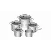 ZWILLING Essence 5-teiliges Edelstahl-Kochgeschirr-Set mit Glasdeckeln