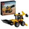 Konstruktionsset LEGO Technic Backhoe Loader 42197 — Knicklenkung, funktionierender Lader, 104 Teile, empfohlenes Alter 7+