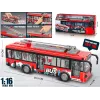 Spielzeugbus mit Lichtern, Sound und zu öffnender Tür Madej Modell 012865