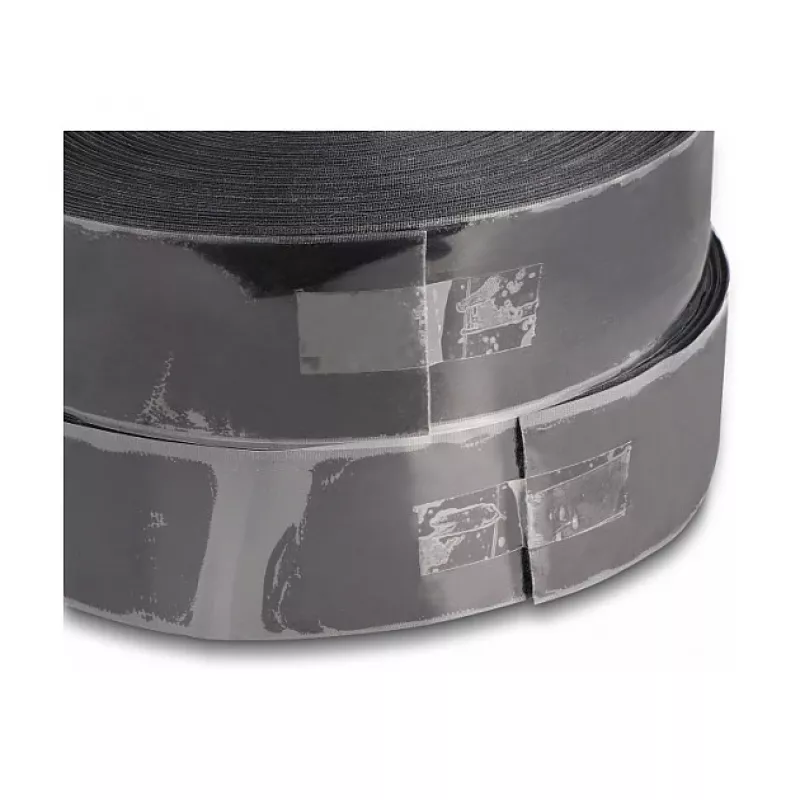 DeLOCK Heavy-Duty Klettband selbstklebend 25 m x 50 mm schwarz