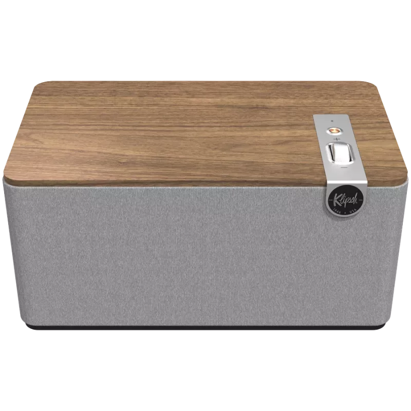 Klipsch the Three Plus Premium Bluetooth Lautsprechersystem Walnuss USB RCA...