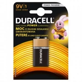 Duracell 9V Batterie Einzelpackung 9VDUR BT0009