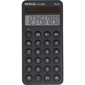 MAUL ECO MD2 Rechner-Etui Einfacher Rechner Schwarz (7275290)