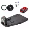 Power X-Change Rasenroboter FREELEXO CAM PLUS 600 (Rot/Schwarz, Li-Ion Battery Plus 4,0Ah, Kamera + Sensor)