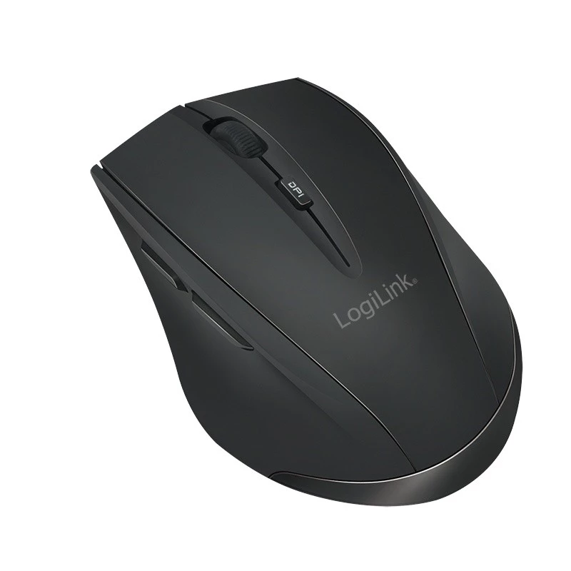 Logilink kabellose Maus BT5.0, ergonomisch, schwarz