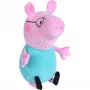 Weiche Plüschfigur SIMBA Peppa Pig Papa Pig, 37 cm, Plüschfigur zum Kuscheln und Spielen